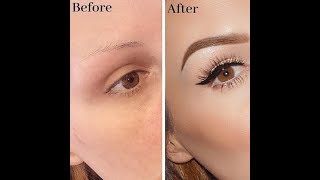 EASY BROW TUTORIAL FOR BEGINNERS 2019 [upl. by Islean]