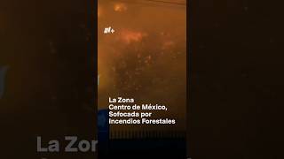 Centro de México arde por incendios forestales nmas shorts mexico [upl. by Vange636]