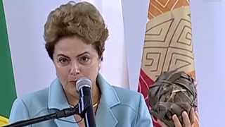 Dilma saudando a Mandioca sem comentárioskkkkk [upl. by Junie]