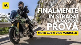 Moto Guzzi V100 Mandello è vera rivoluzione  Le nostre prime impressioni [upl. by Siurad]