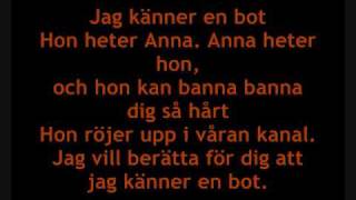 BasshunterBoten Anna  lyrics [upl. by Octavus]