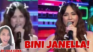 JANELLA SALVADOR AS THE NEW MEMBEROF BINI [upl. by Lance]