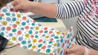 sewingtube  A craft fair quick make  One piece purse project [upl. by Narah]