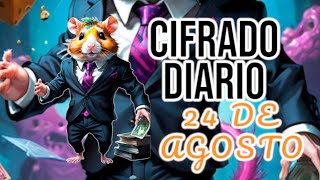 Cifrado diario de Hamster Kombat del día 24 de agosto [upl. by Dleifniw]