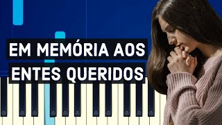 PASSARINHOS BELAS FLORES O EXILADO 36 DA HARPA  TUTORIAL PIANO E TECLADO [upl. by Inva]