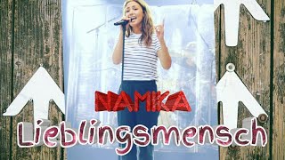 Namika  Lieblingsmensch live 2018 Erfurt Krämerbrückenfest [upl. by Adnylem]