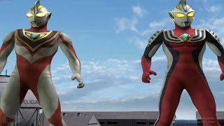 Ultraman Justice amp Gaia v2  TAG Team Mode ★Play ウルトラマン FE3 [upl. by Rezzani]