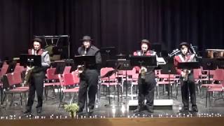 The Pink Panther Saxophone Quartet Mancini Arr Frackenpohl [upl. by Casaleggio467]