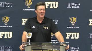 FIU Football Weekly Press Conference 101124 [upl. by Calle396]