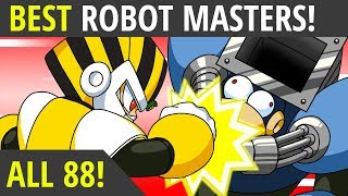 The BEST Mega Man Robot Masters List ALL 88 CLASSIC ROBOT MASTERS [upl. by Witt]