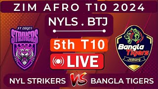 🔴Zim Afro T10 Live  Harare Bolts vs Durban Wolves Live Cricket Score amp Commentary [upl. by Bully306]