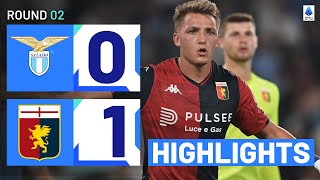 LazioGenoa 01  Retegui stings Lazio Goals amp Highlights  Serie A 202324 [upl. by Nerdna]