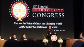 ClergyLaity 2016 Welcome Speech Met Nicholas [upl. by Glyn]