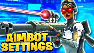 I Copied Fe4RLess Returning Settings in OG Fortnite Aimbot Controller Settings [upl. by Aynahs]