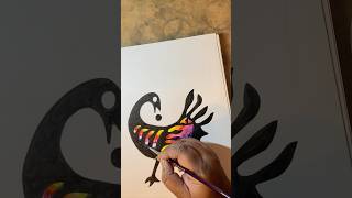 New SANKOFA Sticker Design HOLBEIN Gouache Paints Part Two [upl. by Timofei725]