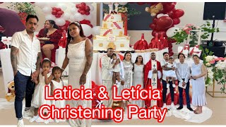 Laticia amp Letícia Christening Party  Peterborough 27072024 [upl. by Garceau998]