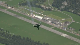 Belgian F16AM Fighting Falcon Solo Display  Zigairmeet Zigermeet Mollis 2023 [upl. by Llenrod]