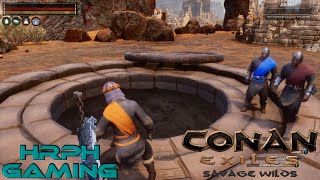 Beginner Purge Base The Cistern Kinscourge  Savage Wilds Conan Exiles AoW Solo on PC E14 [upl. by Ahselrak]