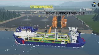 Stormworks  All In one Port Support Vehicle [upl. by Ailima798]