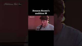 Benson Boone American Idol [upl. by Sayce968]