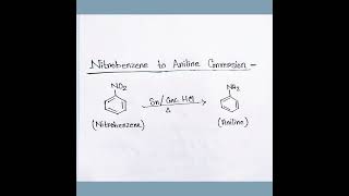 Nitrobenzene to Aniline Conversion [upl. by Benedict852]