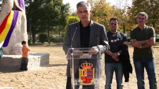 Homenaje a las Brigadas Internacionales Móstoles 21102015 [upl. by Annoerb]