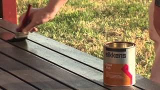 Sikkens Maintenance and re coats of timber decks [upl. by Htebzil304]