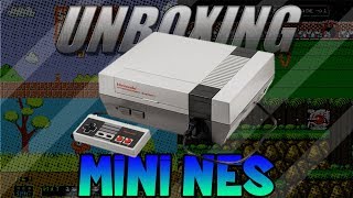 UNBOXING MINI NES quotCLONquot 620 JUEGOS [upl. by Avalsorim667]