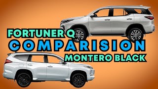 FORTUNER Q 2023 VS MONTERO SPORTS BLACK SERIES 2023 [upl. by Llen]