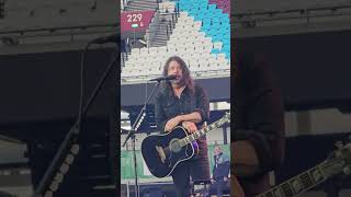 Foo Fighters Dave Grohl disses Taylor Swift during London concert Shorts [upl. by Enoid]