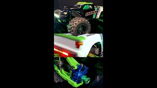 🧰🔧 Full Custom Traxxas MAXX V2 Build Shorts [upl. by Quinn]