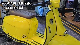 2024 SCOMADI TURISMO PICCOLO 125i the latest scooter model [upl. by Clari]