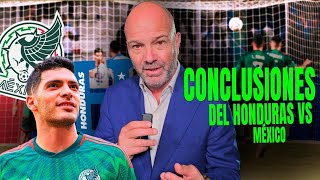 quotUna tristeza la fragilidad de MÉXICOquot DR GARCÍA analiza la derrota de la Selección en HONDURAS [upl. by Wieren]