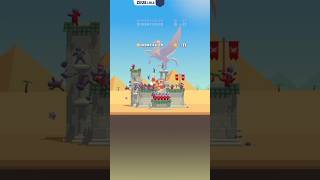 Archery Bastions  Castle War  Fadu gameplay Android  games shorts [upl. by Alliuqet]