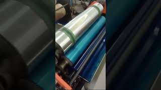 Two colour Dining Table Printing and Winding Machine machine printing windingmachine shorts [upl. by Drona]