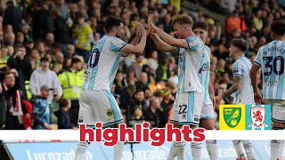 Match Highlights  Norwich 3 Boro 3  Matchday 12 [upl. by Aihsenot]