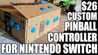 26 custom pinball controller for Nintendo Switch and Pinball FX3 [upl. by Dianna]