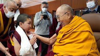 Grand receiving ceremony for venerableGeshi acharya Thupten loden’s Yangsi rinpoche at DenmaKhamtsen [upl. by Tallbott]