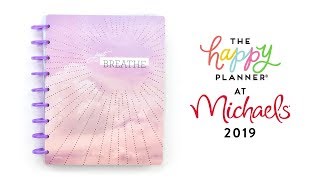 2019 Spring REVEAL  MICHAELS 18Month Happy Planners [upl. by Ericha]