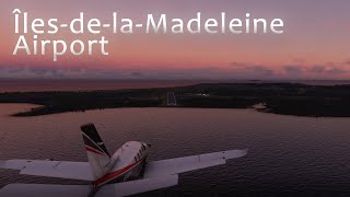 Landing in ÎlesdelaMadeleine Airport CYGR┃TBM930 ┃Microsoft Flight Simulator 2020 [upl. by Luane]