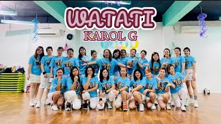 WATATI  Karol G  Zumba  Dance Work out  ZMP [upl. by Rochkind]