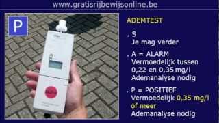 GRATIS RIJBEWIJS ONLINE 28 Rijbewijs B  ALCOHOLCONTROLE  SPEEKSELTEST [upl. by Jt201]