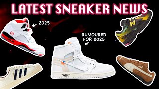 Latest Sneaker News Off White x Jordan 1 Jordan 5 Fire Red Wales Bonner x Adidas Bad Bunny x Messi [upl. by Curran586]