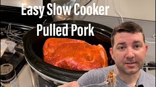 Easy Slow Cooker Pulled Pork [upl. by Lirpa]