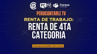 Envivo Renta de Trabajo Renta de 4ta Categoria [upl. by Aleka]