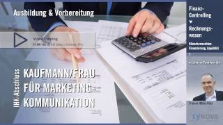 Bilanzkennzahlen Finanzierung amp Liquidität » Kaufmann  Kauffrau Marketingkommunikation [upl. by Armillia]