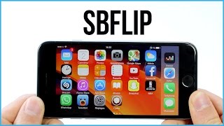 SBFlip  Activer le mode paysage du SpringBoard sur iOS 8 [upl. by Broida]