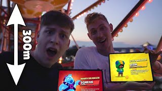 AUF RIESENRAD 300 METER HÖHE MEGA BOX OPENING BATTLE 🔥😱 Brawl Stars Deutsch [upl. by Asiel]