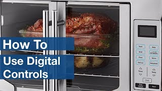 How To Use Digital Controls on Countertop Ovens  Oster® [upl. by Kristy]