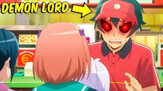 SSRANK DEMON LORD NAPUNTA SA MUNDO Ng Mga Tao At Naging Simpleng SERVICE CREW  anime recap tagalog [upl. by Nessa703]